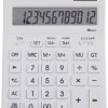 Maul MXL 12 Kalkulator stołowy biały Wyświetlacz: 12 bateryjne, energią słoneczną (S x W x G) 155 x 205 x 35 mm