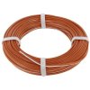 econ connect ZKL05WSOR20 Strand Cable 2x0.5mm² White/Orange 20m