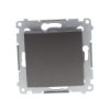 Simon 54 Przycisk Pojedynczy, Szybkozłącza, Antracyt Dpr1.01/48