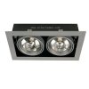 PASEO 200 szara G53 AR-111 2x50W Brilum 0556