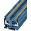 Phoenix Contact 3211819 quick-connect Terminal 8.2mm blue 1pc tool-free wiring