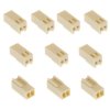 Zestaw 10 szt. HU02 - Korpus złącza żeńskiego 1-rz 2.54mm