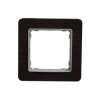 Ramka 1-krotna, wenge, efekt drewna, Sedna Elements SDD381801