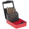 Sealey AK4701 Cobalt Drill Bit Set 19pc Metric