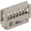 Wtyk PCB 14-pinowe 2-rzędowe raster: 2.54mm Montaż na kablu HARTING
