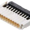 Złącze FPC 12-pinowe 0.5mm Montaż powierzchniowy Żeński Molex