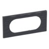 CELIANE Ramka minerał corian czarny dłutowany 4/5-Modułowa 069025 LEGRAND