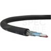 Kabel transmisyjny BiTsound DMX 1x2x0,25mm2 110ohm Cu OFC zewnętrzny ekranowany EMC czarny Bitner