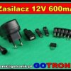 Zasilacz regulowany impulsowy DC napięcie 3-12V 600mA