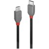 LINDY 36893 USB cable USB 2.0 USB-C to Micro-B Black 3m