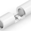 Butt connector, uninsulated, 1.25-2.0 mm², AWG 16 to 14, white, 15.1 mm, 322459