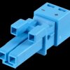 890-1102 WINSTA® MINI, two-pin socket, without strain relief housing