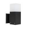 Kinkiet Zewnętrzny Cube Cb-K Bl, E27 Max 20W, Kolor Czarny, 0438621