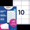 L4727-20 Badge insert, printable, 54 x 90 mm, 200 pieces