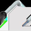 Sensor actuator cable, M12 cable socket, straight, A to open end, 3 pole, 10 m, PVC, gray, 4 A, 116448
