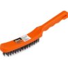 Szczotka Druciana Polax 4 Rzędowa, Plastikowy Uchwyt (27-005)