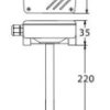 CDC1 kanałowy regulator temperatury 0 10v wentylacja hvac ip65