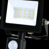 49539 LED floodlight, 10 W, 800 lm, 4000 K, motion sensor