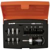 Bahco 808050S-18 Stubby Ratchet Screwdriver Set, 18 Piece