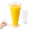 Miarka Kubek Stożkowy Z Podziałką Uchwytem 100ml Naczynie Pomiarowe