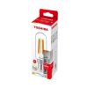 TOSHIBA LED FILAMENT T25 E14 4.5W 2700K/10szt./