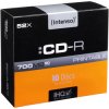 Intenso 1801622 Blank CD-R 700MB 10 pcs Slim case Printable