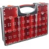 Facom BP.Z8PB Tool Box Polycarbonate 8 Removable Trays Black/Red