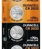 baterie litowe mini Duracell CR2032 DL2032 ECR2032 5BL HSDC 5 sztuk