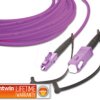 LSP-50 LC-SC 1.0 OM4 Simplex fibre optic patch cable, MM OM4, LC - SC, 1.0 m