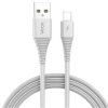 Złącze USB A/micro-USB wt-wt 1m 3A biały VA0055 Vayox / BX11030