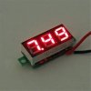 5 sztuk Geekcreit® Czerwony LED 0,28 cala 2,5V-30V Mini Cyfrowy Miernik Napięcia Tester Napięcia Dwuprzewodowy Woltomierz