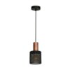 Lampa Wisząca Ares Black 1Xe27 Mlp3724 Milagro