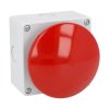 Duży przycisk ręczny i nożny, z samopowrotem, 90mm, czerwony, 1R LP9S01R