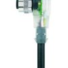 Kabel do czujników/elementów wykonawczych M12 „Automation Line” LED Escha AL-WWAK4P3.1-5/S370 8045912, Gniazdo M12 LED3.