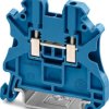 Through terminal block, screw connection, 0.14-1.5 mm², 17.5 A, 8 kV, blue, 1452264