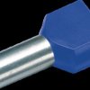 187710 Twin-Aderendhülse isoliert 2x2,5 mm²/13 mm, blau, 100er Pack