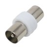 Coaxial Adapter (TV Aerial) - Male to Male