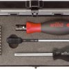 Wiha Wkrętak dynamometryczny TorgueVario-S electric w zestawie TORX, TORX PLUS 13-cz. z regulowanym momentem dokręcania w kaseci