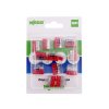 Szybkozłączka WAGO 2273-204 wciskana na 4 przewody, tylko drut 0,5-2,5mm², 24A 450V, blister 12 szt.