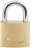 Burg Wächter 33661 C-Line Padlock 40mm Brass 6 Keys Steel Shackle