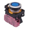 CW4L-A1E01Q3S Blue 12V illuminated Maintained Push Button Switch 1NC IP65 IDEC
