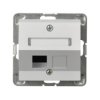 IMPRESJA Obudowa gniazda pojedyncze typu Keystone skośna biały GPK-1YS/p/00 OSPEL
