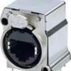 Socket, RJ45, 8 pole, 8P8C, Cat 5e, solder connection, PCB mounting, NE8FBH-C5-LED-S