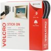 VELCRO® Brand VEL-EC60220 Stick On Tape 20mm x 10m - Black