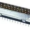 D-Sub plug, 37 pole, standard, equipped, straight, solder pin, 747375-8