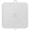 Puszka n/t szara 65x65x32 mm IP55 bezhalogenowa EC411C2