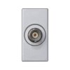 Płytka K45 złącze BNC 45x22.5mm aluminium
