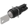 EAO 51-236.025D2 Keylock Sw 2 posn main SA 2NC+2NO ST D18 gold/silver A 311