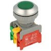 Przełącznik; przyciskowy; LXB30-1-O/C-G; ON-(OFF)+OFF-(ON); zielony; podświetlenie bez źródła światła; zielony; śrubowe; 2 pozyc