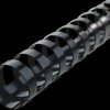 4028175 Plastic binding spines, 10 mm, black 100 x